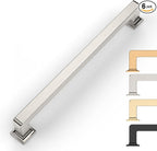 6 Pack 6.25 Inch Brushed Satin Nickel Cabinet Pulls - Kitchen Cabinet Hardware