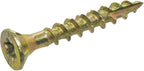 Grip-Rite 114GCS5#8 x 1-1/4", T25 Star Drive Gold Construction Wood Screw, 5lb Box