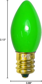 Brite Star 44-334-00 (4 Pack Green C7 Replacement Bulbs