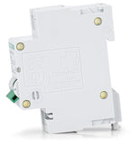 12V-110V DC Miniature Circuit Breaker, 100 Amp 1 Pole Battery Breaker Protector for Solar PV System and RV, Thermal Magnetic Trip, DIN Rail Mount, High Current DC Disconnect Switch MCB 1P B100