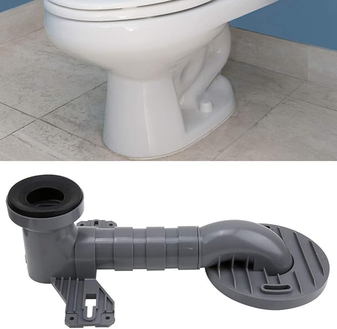 Drain Pipe Wing Shifter Toilet Fitting, Toilet Connector Toilet Shifter Toilet Accessories Toilet Sewer Installation Fitting