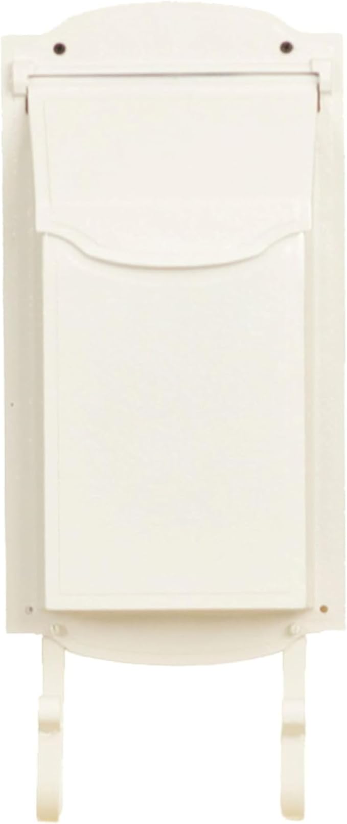 Special Lite Contemporary Vertical Wall Mount Mailbox - White Aluminum Mailbox for Wall Mount - SVC-1002-WH