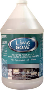 Quality Chemical Lime-Gone Remover - Calcium, Lime and Hard Water Stain Remover for Bathroom, Shower and Tile - Lime a Way - 128 oz (Pack of 1)