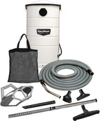 VacuMaid GV50WPRO Professional Wall Mounted Utility and Garage Vacuum with 50 ft Hose and Tools