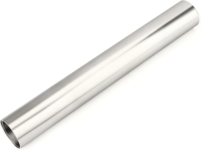 TAISHER 1PCS Stainless Steel Pipe Fittings, 2" NPT Female x 2" NPT Female Threaded, 16" Length Nipple Cast Pipe