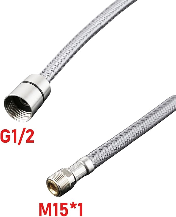 Spray Hose for Kitchen Faucet, 59-inch Pull-Out Sink Replacement, Pull Down Hose