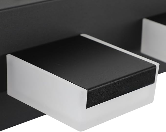 Aipsun Modern 3-Light LED Bathroom Vanity Light Fixtures - White Light 6000K Over Mirror