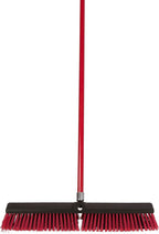 Large 24'' Multi-Surface Push Broom with Alloy Handle