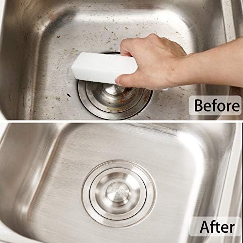 20 Pieces Pumice Stones for Cleaning - Pumice Scouring Pad, Stick Cleaner for Removing Toilet Bowl Ring, Bath, Household, Kitchen, Pool, 5.9 x 1.4 x 0.9 Inch(White)