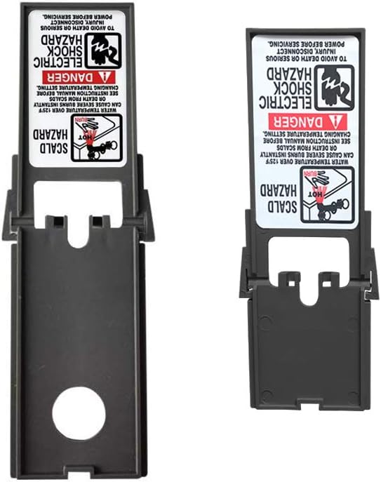 EWH-00C Electric Water Heater Thermostats, Include Upper and Lower Element Thermosatat, Terminal Protective Covers, Therm-O-Disc(TOD) style, Interchangeable with APCOM Style, Water Heater Repair Parts