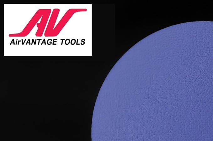 AirVANTAGE Industrial Grade Random Orbital Air Sander Non-Vacuum With Low-Profile Pad, 1/4 in. NPT Air Inlet (5": 3/32- PSA Vinyl)