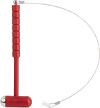 Fire Extinguisher Cabinet Fire Extinguisher Box Outdoor Fire Cabinet Mounted Fire Extinguisher Cabinet Fire Extinguisher Cover (White with Hammer Attachment, Rx350, Plastic, 10 Pounds, 4, AKA1)