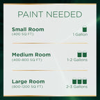 Rust-Oleum Color Spark Interior Paint and Primer in One, Semi-Gloss, Pacific Voyage, 1 Gallon