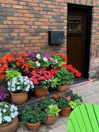 Vsons Modern Design Mailbox, Wall-Mount Mailbox Vsons Design Mitch B (Aluminum Black Powder Coated) (Black) (Black with Numbers)