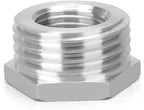Joywayus Stainless Steel Hex Head Bushing Reducer Pipe Fitting 2 NPT Male × 3/4 NPT Female (Pack of 2)
