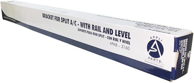 Appli Parts APAB-3160 Outdoor Mini Split Wall Mounting Bracket for Ductless Heat Pump or Cooling Only Units Up to 352lbs