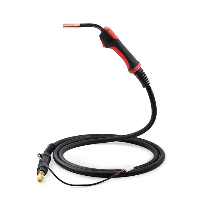 MIG Welding Gun Magnum 100L K530-5 Torch 100Amp 10ft Replacement for Lincoln Magnum 100L K530-5 with Female Spade Terminals