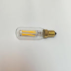 E12 LED Bulb Dimmable 40 Watt Equivalent Warm White 2700K T6 Bulb Type with E12 Base, LED 4W E12 Candelabra Bulb Clear Glass, 6 Pack
