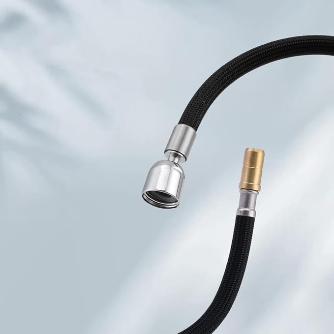 1114379-BC Faucet Hose Kit for for KOHLER 1219935-BC Pull-Down Pull Out Kitchen Faucet Hose Replacemnet Part Kit,67-Inch Bright Chrome Finish