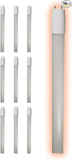 GoodBulb 48-Inch T8 LED Light Bulbs 18-Watt, 5000K Daylight White Light Color, 2340-Lumens, Type A+B with Medium Bi-Pin Base (Pack of 10 Bulbs)