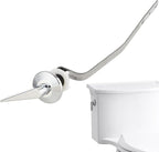 Side Mount Toilet Handle Replacement Compatible with Kohler ‎K-11069/1067577-CP Archer Collection Toilet Tank Flush Trip Lever, Polish Chrome