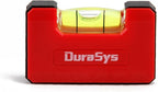 Mini Magnetic Portable Level, 1 Vial Compact Horizontal Vertical Level Tool, 2.5" Smart Pocket-Sized Shock-resistant Ruler