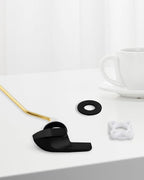 2 Pack Universal Black Toilet Handle Replacement Kit, Side/Angle Mount Toilet Flush Handle Compatible with Kohler K-GP30324-CP/TOTO/American Standard, Stainless Steel Flapper Chain