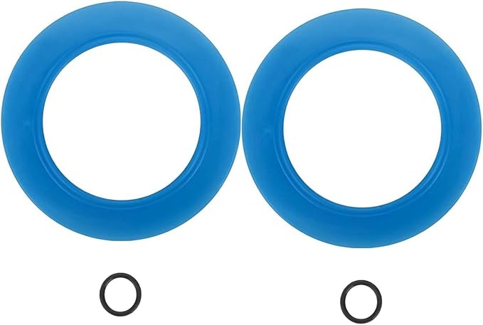 Toilet Gasket Seal, 2 Pcs Flush Valve Seal, Toilet Rubber Seal for American Standard Champion 4 and Eljer Titan 4