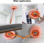 AQWEI 360° Rotatable Adjustable Cleaning Mop, Extendable Wall Cleaning Mop, Spin Mops for Floor Cleaning