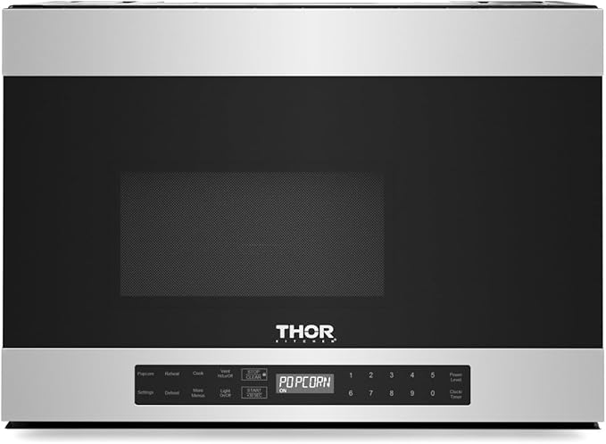 THOR Kitchen 24-Inch Convertible Over-the-Range Microwave with Ventilation - Model TOR24SS
