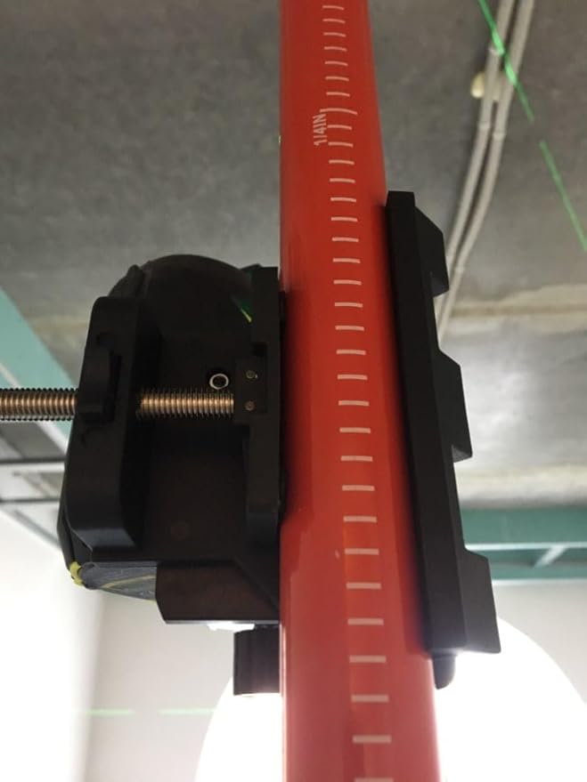 Firecore 13 Ft./4m Telescoping Laser Pole with 1/4-Inch by 20-Inch Laser Mount, Adjustable Laser Level Mounting Pole for Rotary and Line Lasers-FLP400A