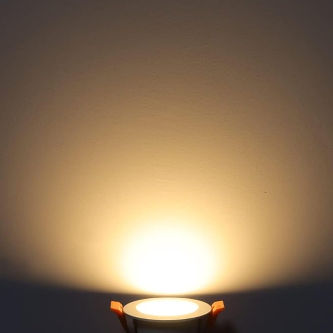 2 Inch LED Downlight, 32 Pack Recessed Lighting Dimmable Ceiling Light, 3W, 3000K Warm White, CRI80 with LED Driver(35W Halogen Equivalent), Black