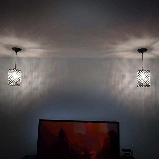 5 Inch E26 Led Bulb Equal 80 Watt, 4000k Neutral White Edison Bulb 6W Dimmable, 800LM T10 T9 Clear Glass Tubular Light Bulbs AC 120V for Chandelier Pipe Pendant Wall Light - UL Cert 6Pack