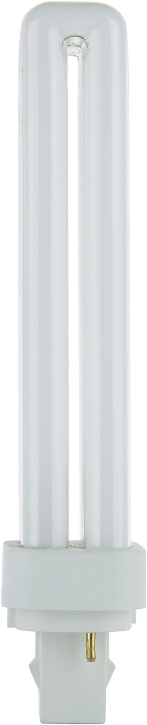 Sunlite PLD26/SP30K 26-Watt Compact Fluorescent Plug-In 2-Pin Light Bulb, 3000K Color
