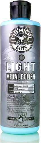 Chemical Guys SPI_404_16 Light Metal Polish (Works on Chrome, Stainless Steel, Aluminum & More), 16 fl oz