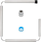 44" Flexible Magnesium Anode Rod, Hot Water Heater Anode Rod Replace for GE, Rheem, Reliance, Richmond, Kenmore Water Heater Including 1-1/16" Hex Socket Tool and Teflon Tape