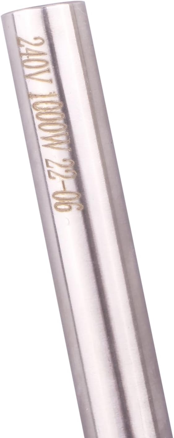 DERNORD Immersion Cartridge Heater 240V 1000W Hot Rod Heating Element Replacement 1/2 Inch Thread