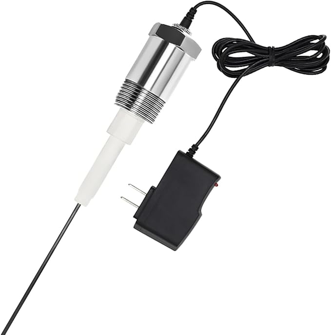 Powered Anode Rod for Water Heater Gallon Tank, Electrical Anode Rod, Eliminates Rotten Egg (60-120 gallon tank)