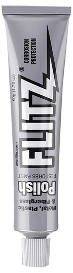 Flitz Multi-Purpose Metal Polish Paste - 1.76oz Tube of USA-Made Chrome Polish - Works on Stainless Steel, Aluminum, Plastic, Jewelry and Cars - Non-Abrasive Cleaner & Rust Remover (20 Pack)