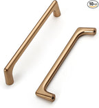 10 Pack Champagne Bronze Cabinet Pulls, 6.25 Inch Cabinet Hardware offers Kitchen Handles and Drawer Handles for Cabinets and Cupboards