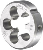 16mm x 1 HSS Metric Tap and Die Set Right Hand Thread,Tapping DIY Tool 3pcs (M16 x 1mm)