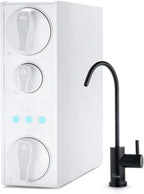 iSpring RO500AK-ORB Reverse Osmosis Water Filter, NSF 58 Certified, 500 GPD Tankless Under Sink RO System, Natural pH Alkaline Remineralization, 2:1 Pure to Drain Ratio, Oil Rubbed Black Faucet