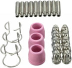 AG-60 Plasma Cutter Torch Consumables, SG-55 AG-60 WSD-60 Plasma Cutter Accessories for CUT55/CUT55PRO, 26Pcs