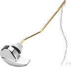 for TOTO Toilet Handle Replacement Parts Kit, Side Mount Toilet Flush Handle for TOTO Kohler Toilet Tank, Universal THU068#CP Trip Lvr for St743S (Zinc Alloy & Copper Lever)