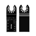100pcs Oscillating Saw Blades Universal Wood Multitool Blades Quick Release Oscillating Tool Blades Kits Fit Porter Cable Black & Decker Rockwell Ridgid Ryobi Milwaukee Chicago Craftsman