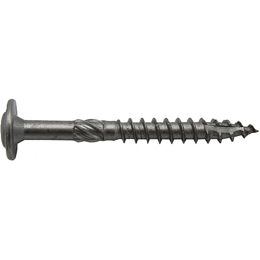 Jake Sales #15 x 2-1/2" Construction Lag Screw Stainless Steel T-30 Torx/Star Drive Heavy Duty Lag Screw Far Superior to Common Lag Screws Modified Truss Washer Head - 50 Count
