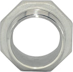 2" x 1-1/2" Male Threaded Reducing Nipple Fitting/Adapter,Stainless Steel SS304 NPT Pipe Hex Reducer