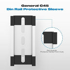 AC Miniature Circuit Breaker 40 Amp 1 Pole 120/240V Solar AC Disconnect Switch Thermal Magnetic Trip Din Rail Mount