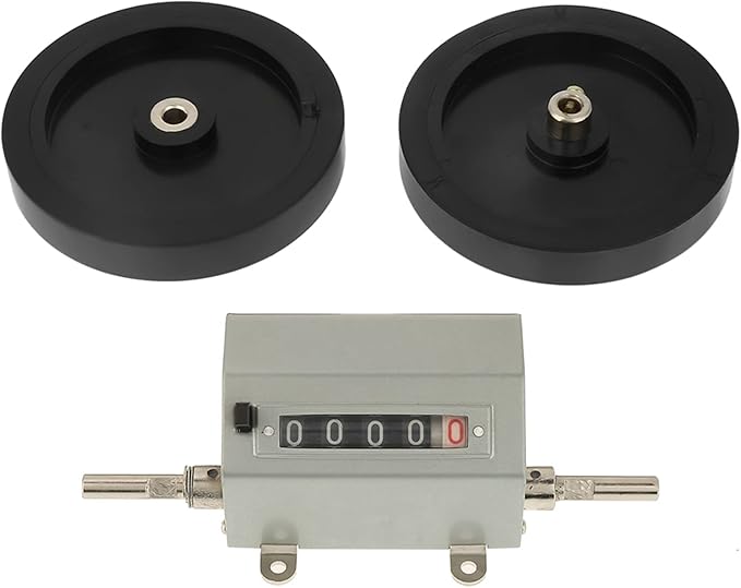 Measuring Wheel, Measuring Wheel In Feet 1Pc Rolling Wheel 5 Digits Length Counter Speed 350Rpm Grey Reset Roue De Mesure