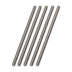 1/4"-20 Fully Threaded Rod Studs 5 Pack 5" Long Threaded Screw 304 Stainless Steel Right Hand Threads All Threaded Rod Studs for Anchor Bolts Clamps Hangers U-Bolts